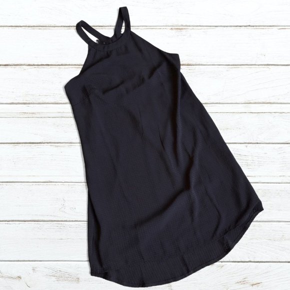 ASTR Black Racerback Lace Detail Sleeveless Dress - Picture 1 of 7